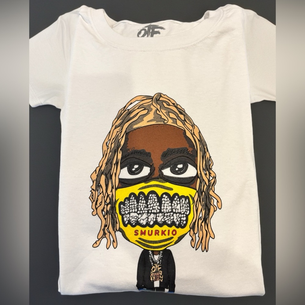 OTF White and Yellow Short Sleeve Tees NWOT
